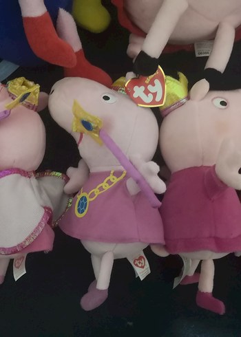 Peppa Pig peluş karekter koleksıyonu - Görsel 7
