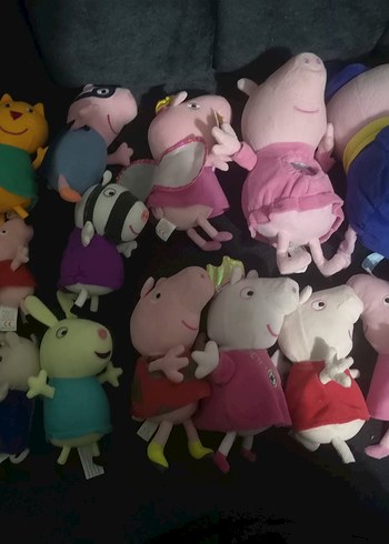 Peppa Pig peluş karekter koleksıyonu - Görsel 5