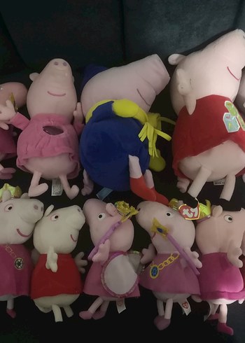 Peppa Pig peluş karekter koleksıyonu - Görsel 6