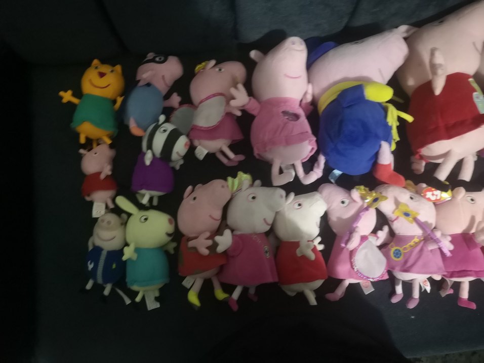 Peppa Pig peluş karekter koleksıyonu - Görsel 4