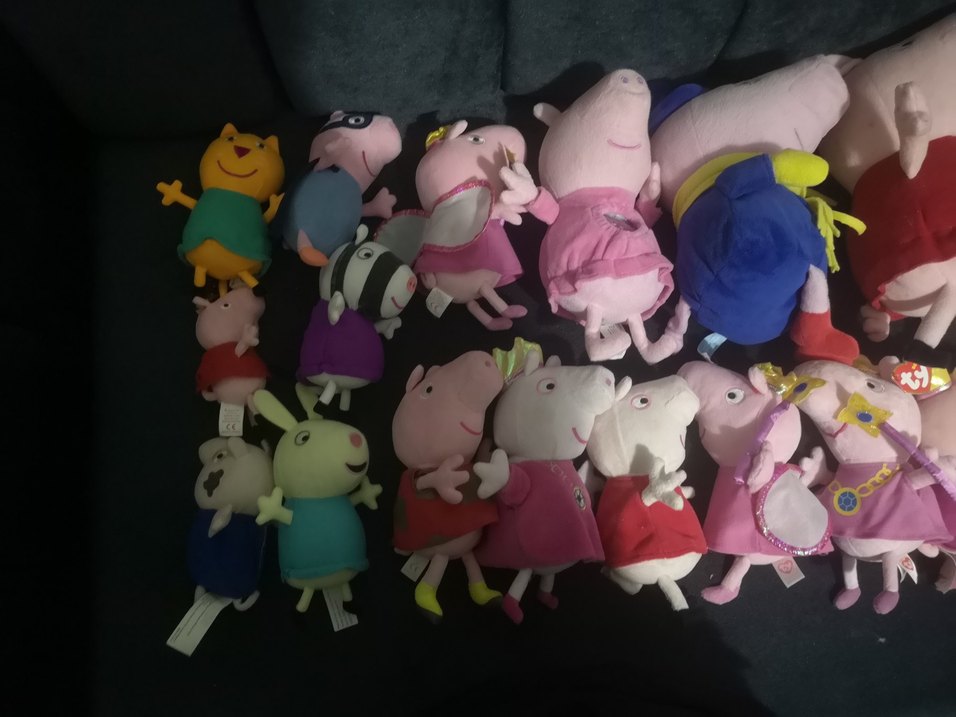 Peppa Pig peluş karekter koleksıyonu - Görsel 5