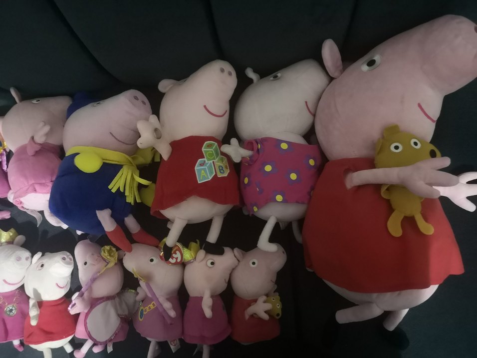 Peppa Pig peluş karekter koleksıyonu - Görsel 2
