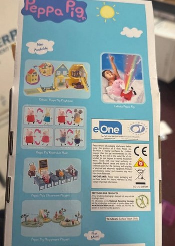 Konuşan Prenses Peppa Peluş Oyuncak - Görsel 3