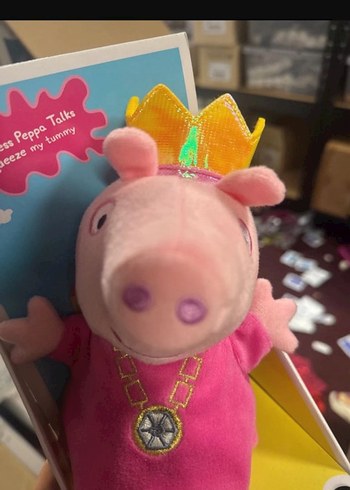 Konuşan Prenses Peppa Peluş Oyuncak - Görsel 2