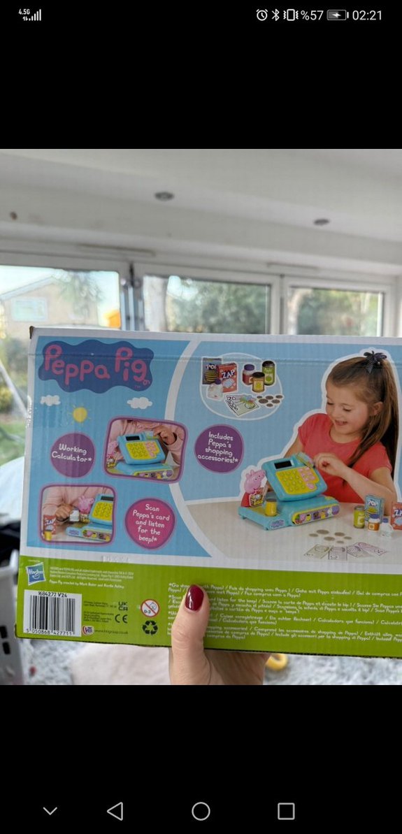 Peppa Pig Pastel Renkli Kasa Oyuncak - Görsel 4