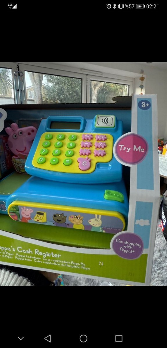 Peppa Pig Pastel Renkli Kasa Oyuncak - Görsel 2