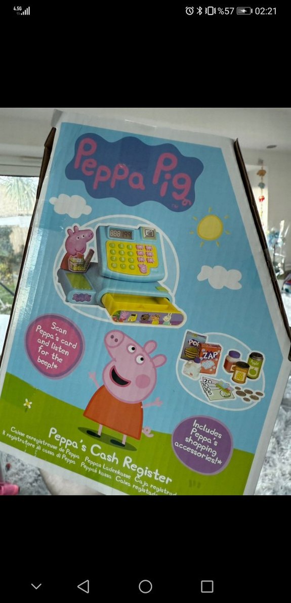 Peppa Pig Pastel Renkli Kasa Oyuncak - Görsel 3