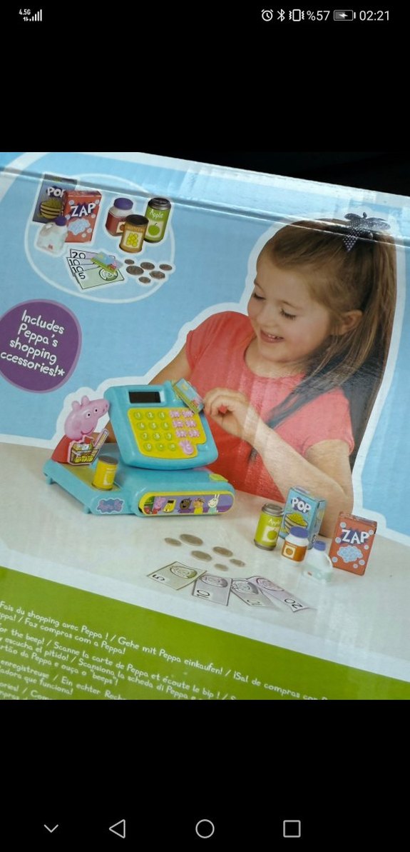 Peppa Pig Pastel Renkli Kasa Oyuncak - Görsel 5