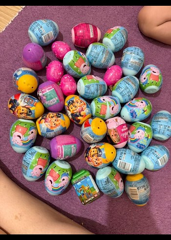 Çocuklar için Renkli Sürpriz Yumurta Oyuncaklar - Görsel 2