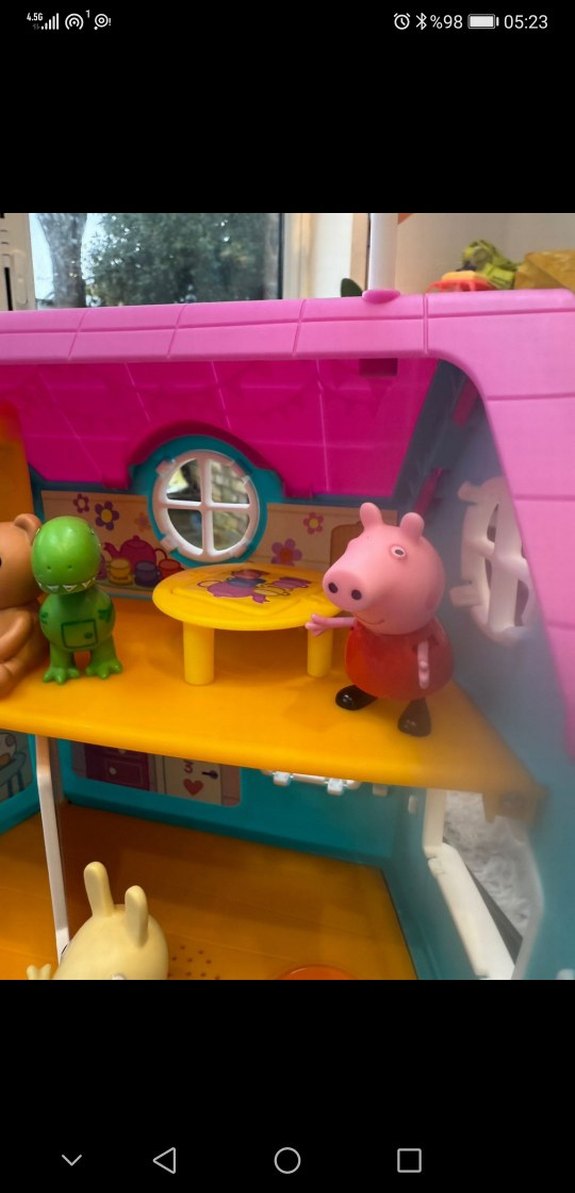 Peppa Pig Büyük Oyun Evi seti - Görsel 5
