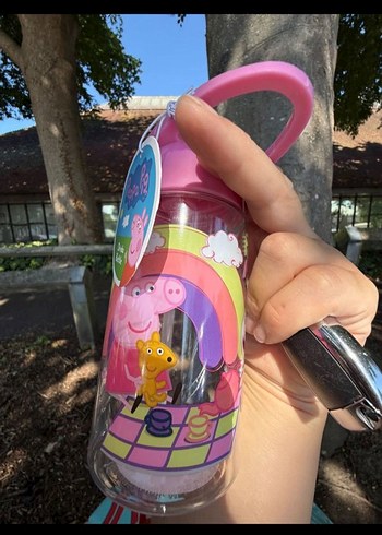 Peppa Pig Pembe Çocuk Suluk - Görsel 4