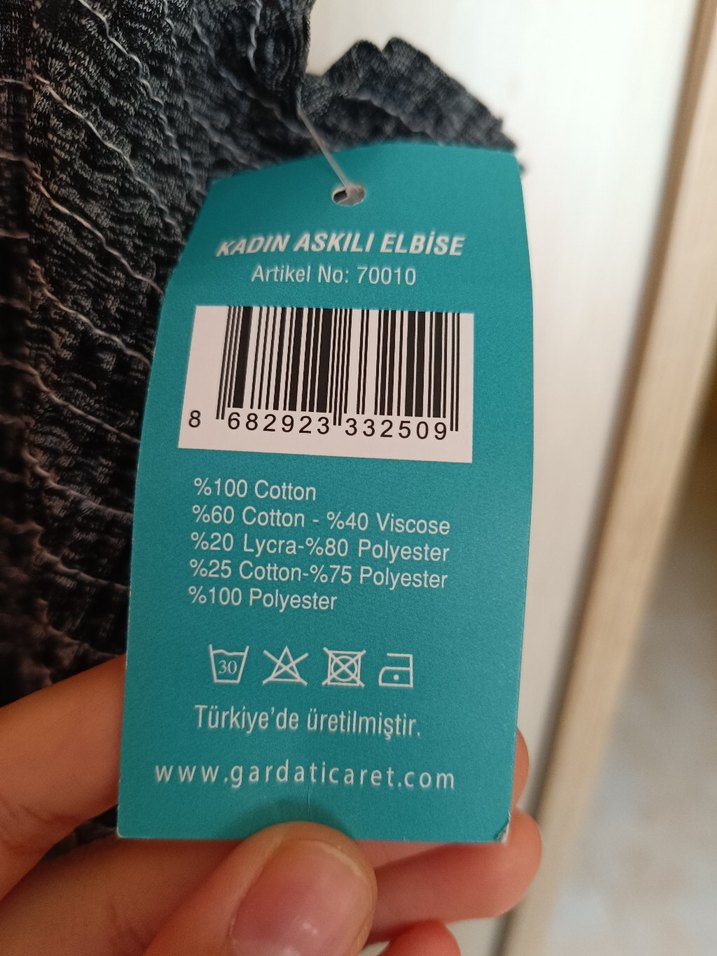 Gri Midi Boy, Askılı, Pilili Kadın Elbise - Görsel 2