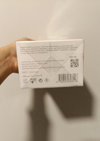 Baccarat Rouge 540 Eau de Parfum Kadın Parfümü - Görsel 4