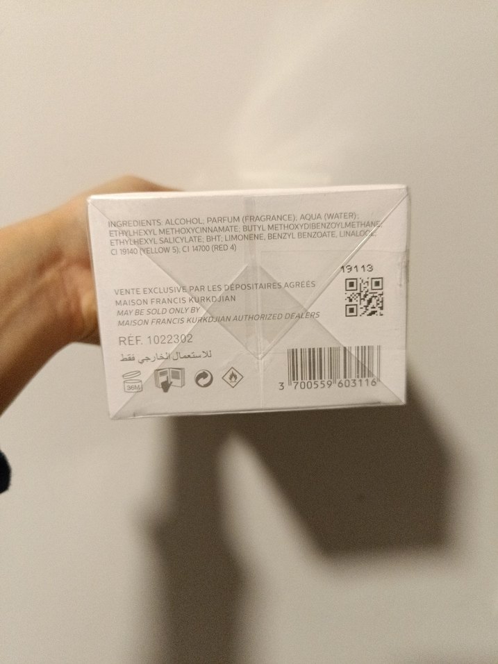 Baccarat Rouge 540 Eau de Parfum Kadın Parfümü - Görsel 4