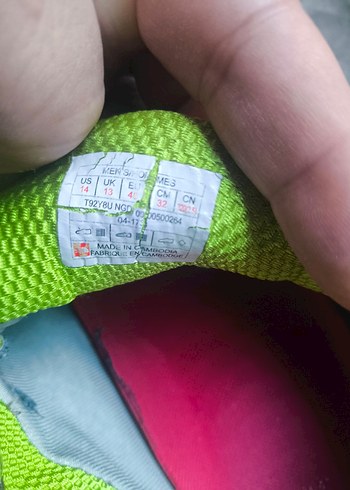 Kaymaz Tabanlı Erke32 cm. north face foretexk Outdoor Ayakkabı - Görsel 2