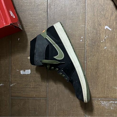 44 Beden siyah Renk Air Jordan 1 Mid SE Craft