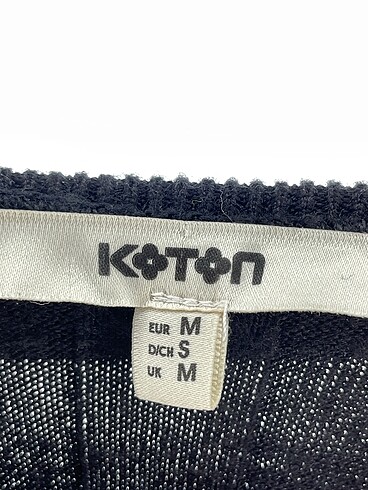 m Beden siyah Renk Koton Bluz %70 İndirimli.