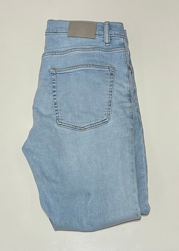 Zara erkek buz mavisi slim fit jean 42/32 - Görsel 5