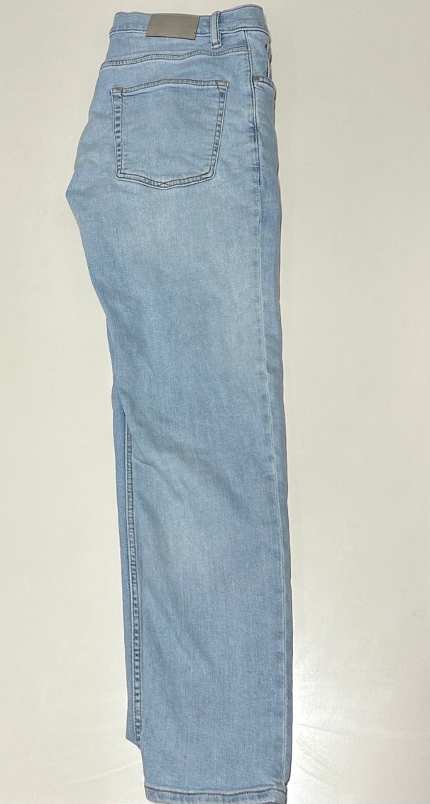 Zara erkek buz mavisi slim fit jean 42/32 - Görsel 3