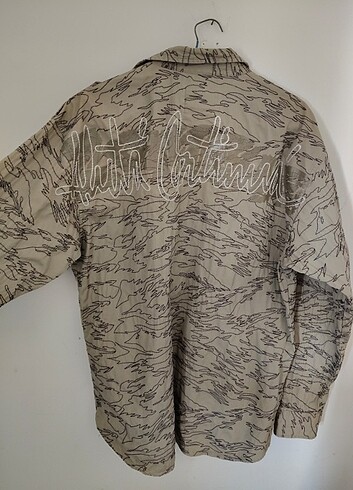 American Vintage MEVSİMLİK VİNTAGE KAMUFLAJ GÖMLEK