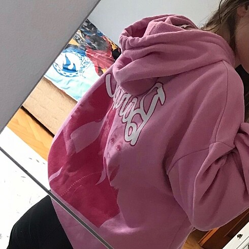 Defacto Pembe Barbie Sweatshirt