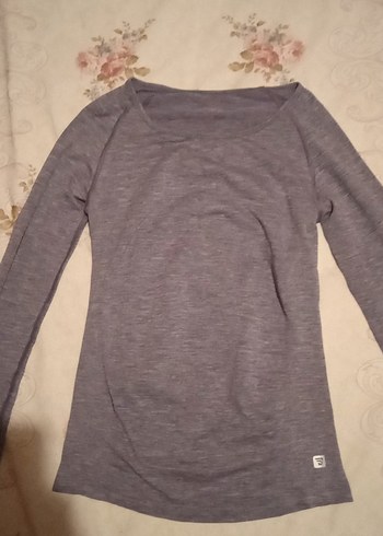 Diğer Gri Kadın Uzun Kollu İnce body