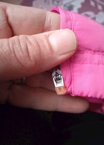 Pembe Fermuarlı Spor Kadın Eşofman Üstü - Görsel 8