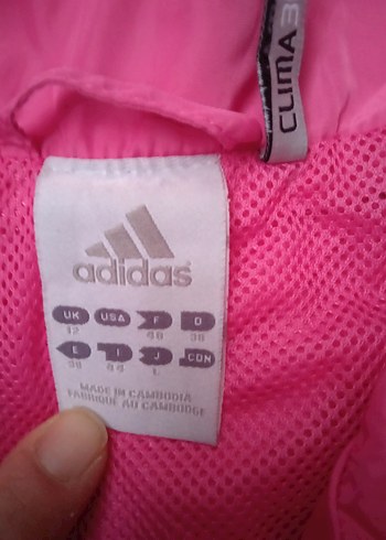 Pembe Fermuarlı Spor Kadın Eşofman Üstü - Görsel 4