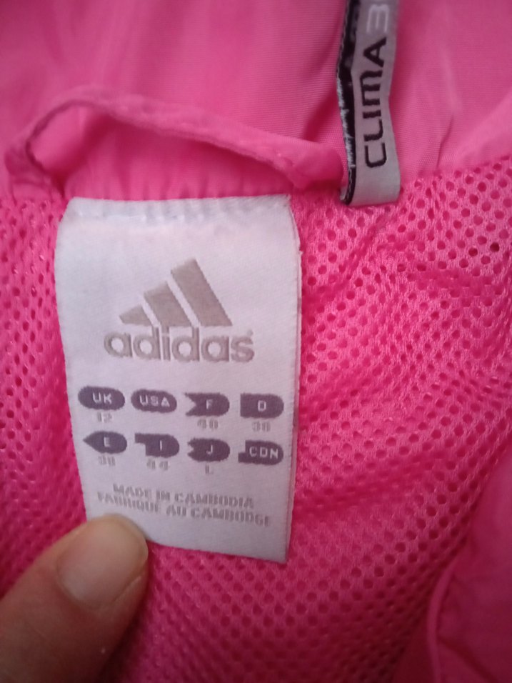 Pembe Fermuarlı Spor Kadın Eşofman Üstü - Görsel 4