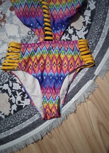 Renkli Bohem Mini Mayokini - Görsel 4