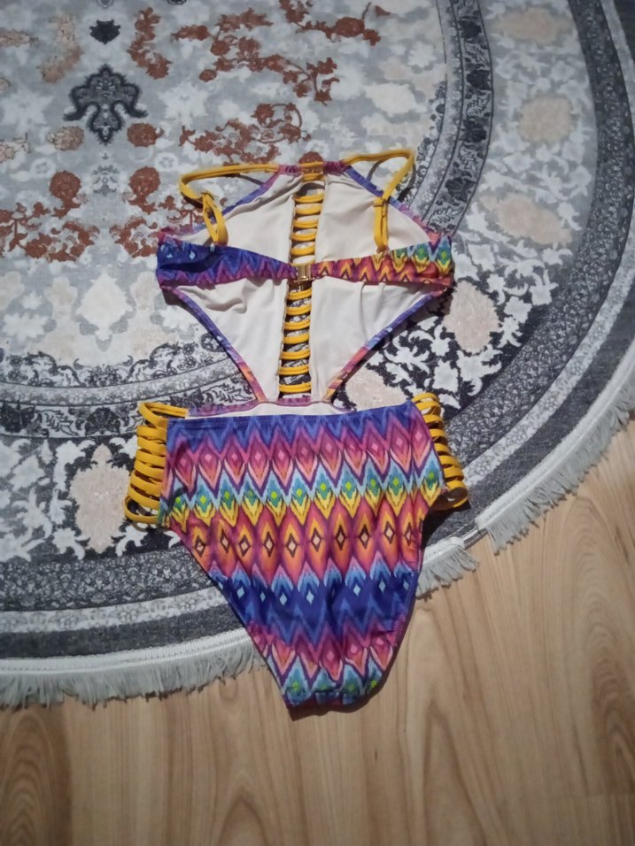 Renkli Bohem Mini Mayokini - Görsel 5