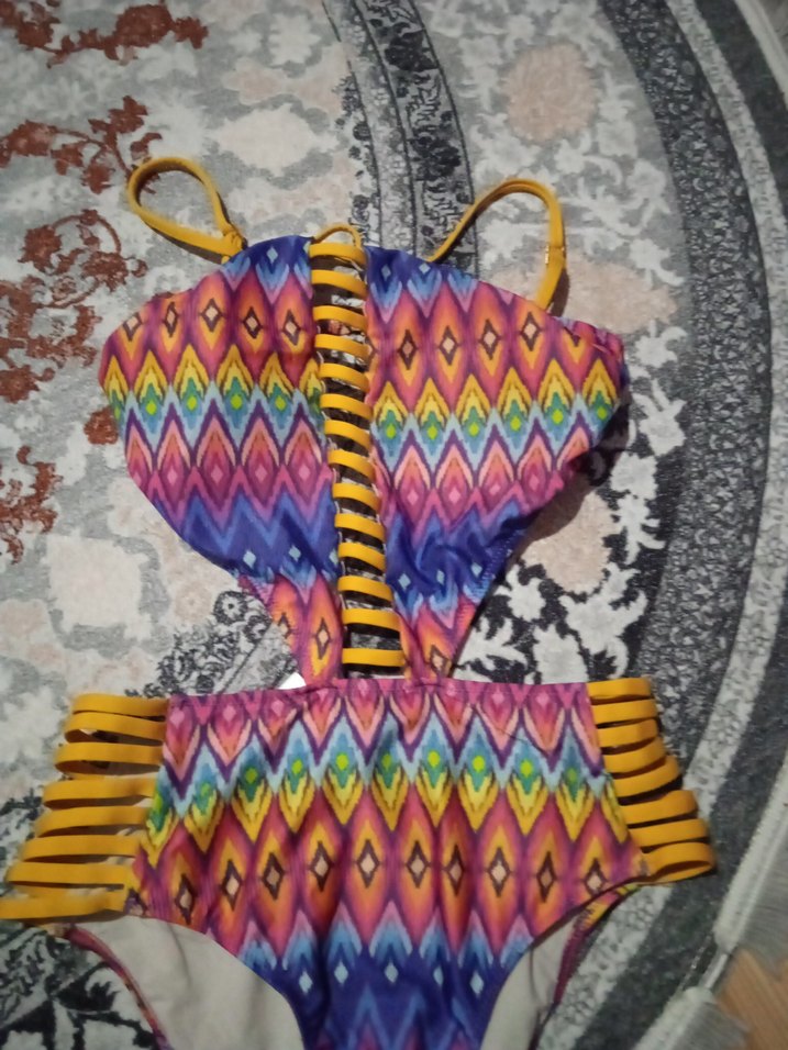 Renkli Bohem Mini Mayokini - Görsel 3