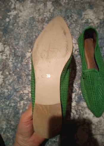 Yeşil Örgü Kadın  Espadril - Görsel 5