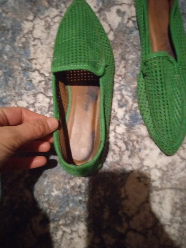 Yeşil Örgü Kadın  Espadril - Görsel 4