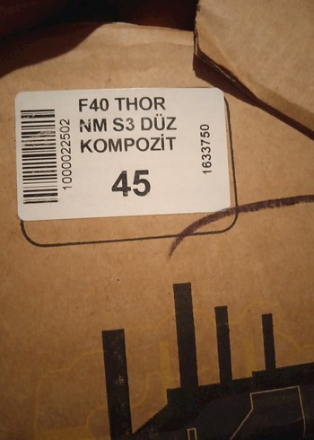 Erkek Kompozit Burunlu İş Botu - Görsel 5