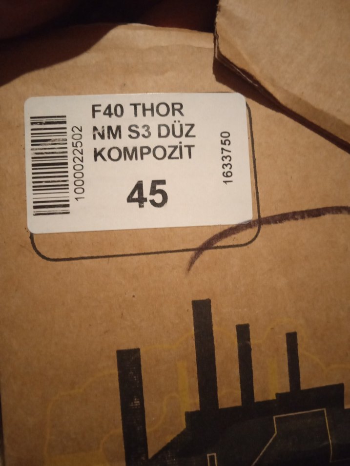 Erkek Kompozit Burunlu İş Botu - Görsel 5