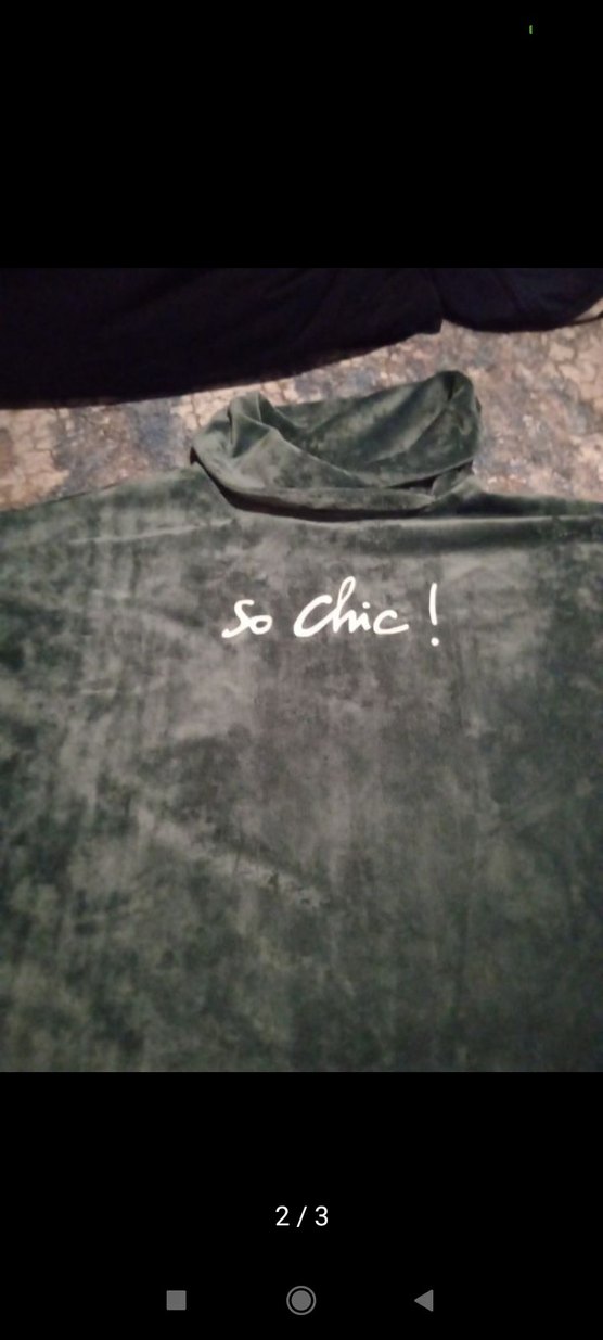 Gri Kadın Süet Sweatshirt Uzun Kollu - Görsel 2