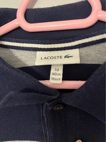 10 Yaş Beden Lacoste erkek çocuk tişört