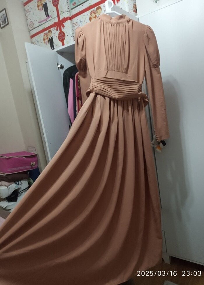 Uzun elbise - Görsel 4