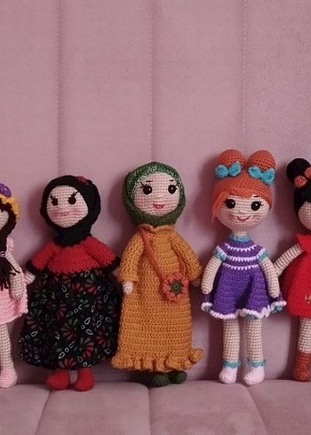 Renkli Örgü Bebekler - Görsel 3