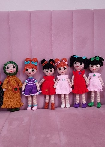 Renkli Örgü Bebekler - Görsel 5