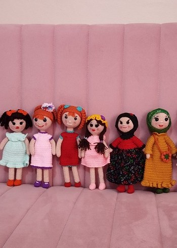 Renkli Örgü Bebekler - Görsel 6