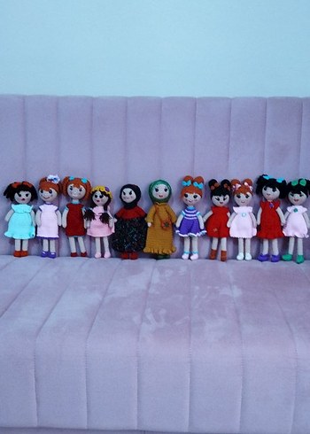 Renkli Örgü Bebekler - Görsel 2