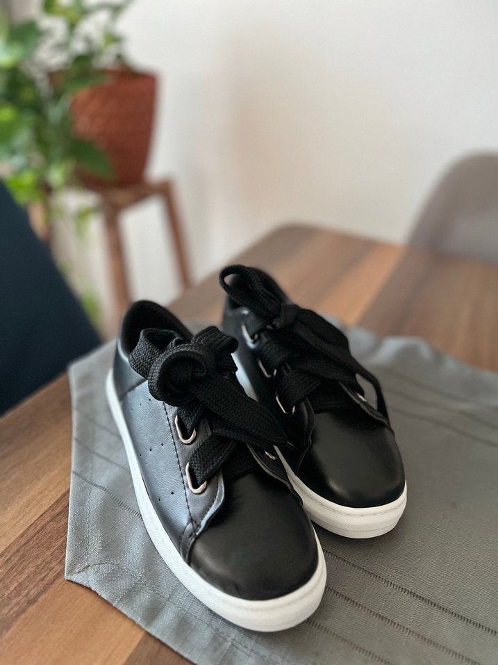 Siyah Kadın Spor Ayakkabı - Görsel 3