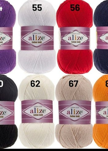 Alize Cotton Gold El Örgü İpi