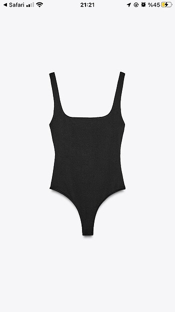 s Beden siyah Renk Zara body