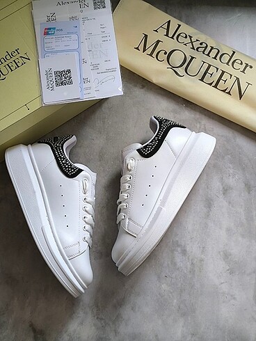 ALEXANDER MCQUEEN BEYAZ renk-BEYAZ TAŞ