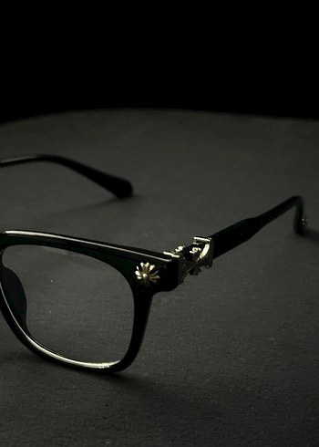 Beden siyah Renk Chrome hearts moda gözlüğü