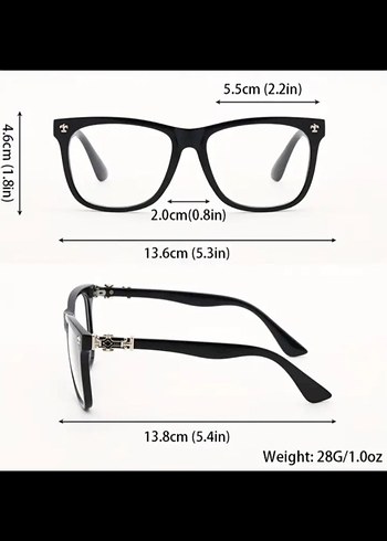 Diğer chrome hearts unisex gözlük