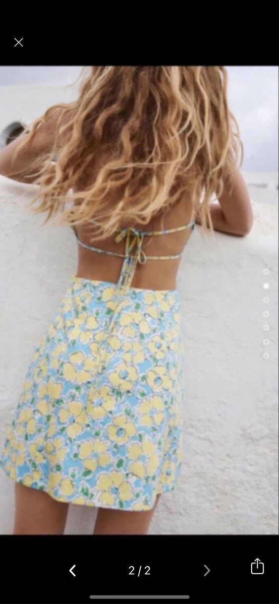 Zara Mini Elbise - Görsel 2